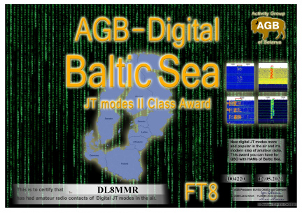 DL8MMR-BALTICSEA FT8-II AGB