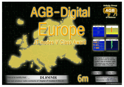 DL8MMR-EUROPE 6M-V AGB