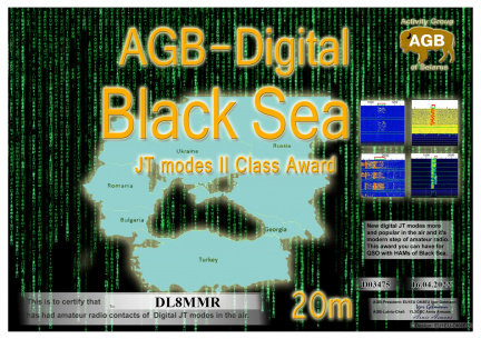 DL8MMR-BLACKSEA 20M-II AGB